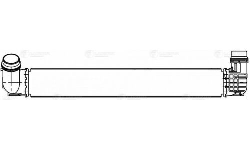 Радиатор интеркулера) для а/м Renault Megane III (08-)/Scenic III (09-) 1.5dCi Luzar, арт. LRIC 0904