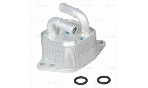 Радиатор масл. для а/м VW Polo (09-)/Skoda Rapid (12-) 1.6i [CFNA] AT () Luzar, арт. LOc 1817