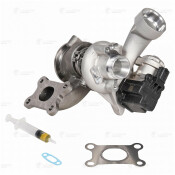 Турбокомпрессор для а/м VW Golf (13-)/Polo (10-) 1.4T [CMBA, CXSA] (тип TD025 M2) Luzar, арт. LAT 1851