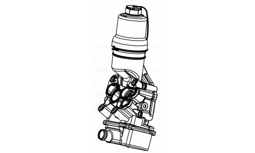 Корпус маслоохладителя для а/м VW Golf V (04-)/Passat (B6) (05-) 2.0TFSi Luzar, арт. LBP 1810