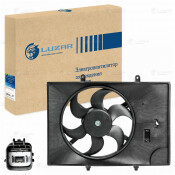 Э/вентилятор охл. для а/м Great Wall Hover H5 (10-) 2.0D (с кожухом) () Luzar, арт. LFK 3004