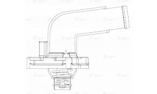 Термостат Luzar, для Nissan Teana (J32) / Murano (Z51), c корпусом, арт. LT 1409