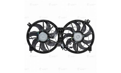 Э/вентилятор охл. для а/м Nissan Murano (Z52) (14-) 3.5i (2 вент.) (с кожухом) Luzar, арт. LFK 1442