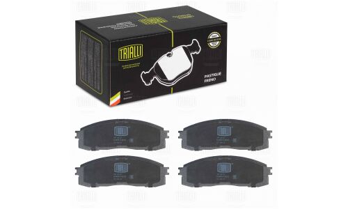 Колодки тормозные дисковые Trialli, задние, комплект на ось (4 шт), арт. PF 4117