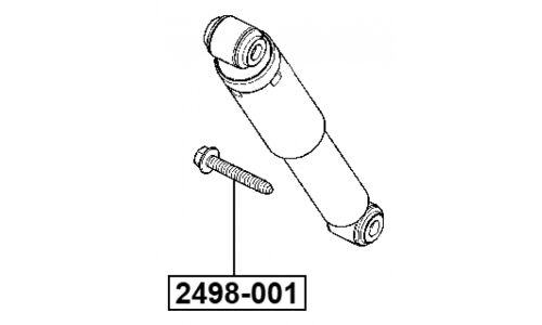 Болт Febest, арт. 2498-001