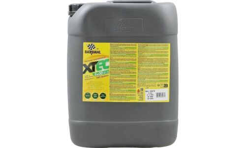 Масло моторное Bardahl XTEC 5w30 синтетическое, API SN, ACEA C2/С3, универсальное, 20л, арт. 33078