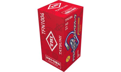 Лампа галогенная Tatsumi Standart H3 (PK22s, T12), 12В, 55Вт, 3200К, 1 шт, арт. TFN1004