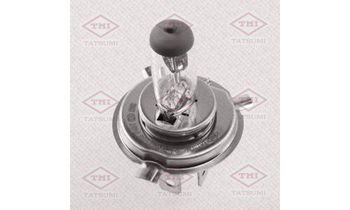 Лампа галогенная Tatsumi Standart H4 (P43t, T16), 12В, 60/55Вт, 3200К, 1 шт, арт. TFN1011