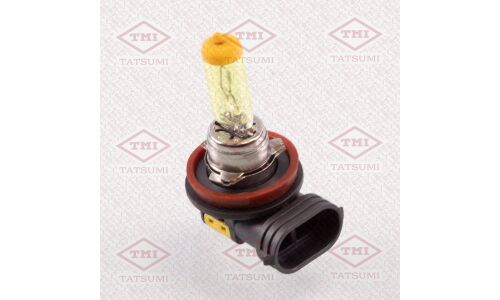 Лампа галогенная Tatsumi Yellow H8 (PGJ19-1, T11), 12В, 35Вт, 2800К, 1 шт, арт. TFN1012Y