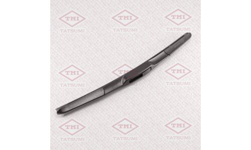 Щётка стеклоочистителя Tatsumi 430мм (17") гибридная, всесезонная, со спойлером, для леворульных авто, крепление J-Hook, 1 шт, арт. TFG1043