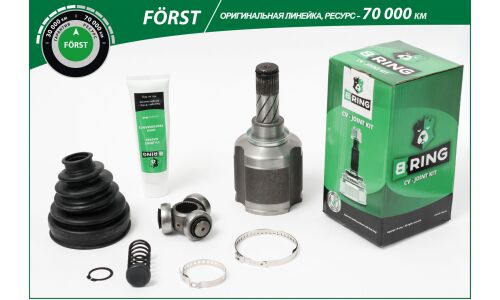 Шрус RENAULT Duster (10-) (внутр.) [27/33] () B-RING FORST BRING, арт. BIC1911