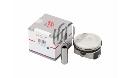 Поршень 0.50 с кольцами Hyundai/KIA 1.4L G4FA d77.0+0.50 mm United Motors, арт. 17-PC979-050