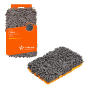 Губка-шиншилла микроворс Кирпич (20*14*5 см) AIRLINE, арт. ABKN005