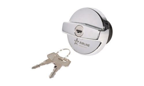 Крышка топлив. бака с ключами, для а/м Лада 2108-15, хром AIRLINE, арт. AFC-R-03
