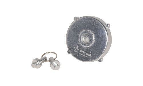 Крышка топлив. бака с ключами, для а/м Лада 2108-15, эксцентрический замок, метал. AIRLINE, арт. AFC-R-04