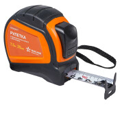 Рулетка в прорезиненном корпусе с фиксатором 7,5м х 25мм AIRLINE, арт. ATBQ017