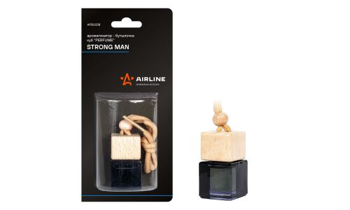 Ароматизатор подвесной Airline «Куб Perfume» Strong Man, жидкий, 6мл, арт. AFBU238