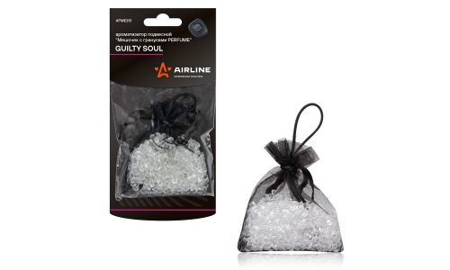 Ароматизатор подвесной Airline «Мешочек с гранулами Parfume» Guilty Soul (Парфюм), полимерный, 20г, арт. AFME251