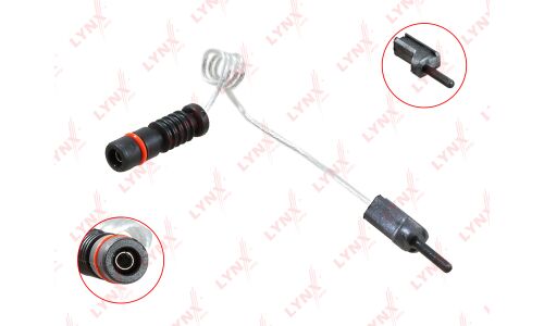 Датчик износа тормозных колодок | зад LYNXauto, арт. BW-1029