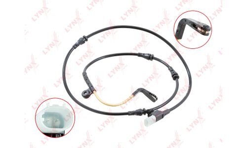 Датчик износа тормозных колодок | зад LYNXauto, арт. BW-1054