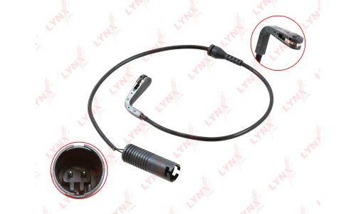 Датчик износа тормозных колодок | зад LYNXauto, арт. BW-1009
