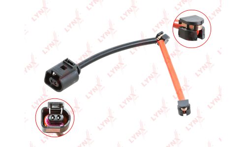 Датчик износа тормозных колодок | зад LYNXauto, арт. BW-1038