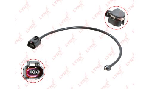 Датчик износа тормозных колодок | перед LYNXauto, арт. BW-1183