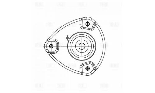 Опора амортизатора Trialli, передняя, левая, арт. SA 0887