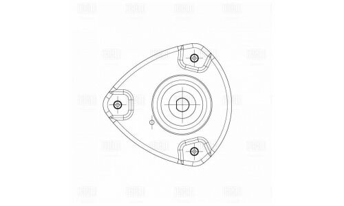 Комплект амортизационной опоры Trialli (опора + подшипник), передний, правый, арт. SA 0863