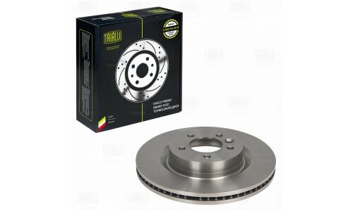 Диск тормозной Trialli, передний, правый/левый, для Land Rover Discovery, 1 шт, арт. DF 130105