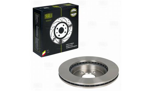 Диск тормозной Trialli, передний, правый/левый, для Mercedes-Benz W163, 1 шт, арт. DF 150108