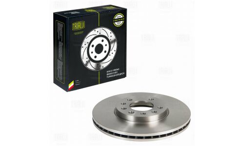 Диск тормозной Trialli, передний, правый/левый, для Opel Vectra, 1 шт, арт. DF 210211