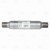 Стронгер Trialli, жаброобразный, Ø76/50, длина 400мм, алюминизированная сталь, арт. ESM 504002