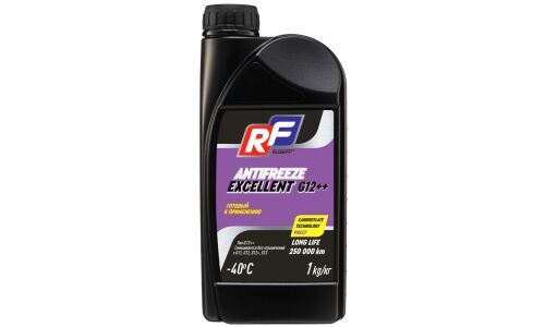 Антифриз Ruseff Antifreeze Excellent G12++, фиолетовый, -40°C, 1кг, арт. 17361N