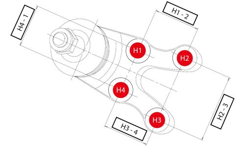 Опора шаровая CTR, передняя, арт. CB0338