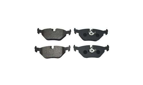 Колодки тормозные дисковые CTR, задние, комплект на ось (4 шт), арт. GK0002