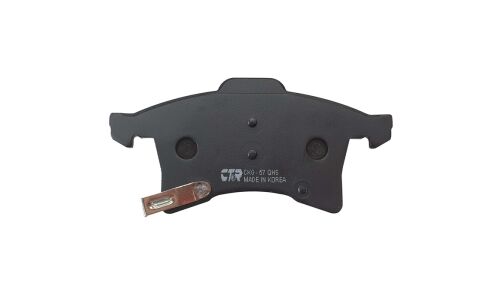 Колодки тормозные дисковые CTR, передние, комплект на ось (4 шт), арт. GK0302