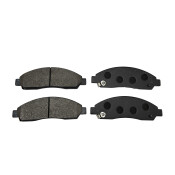 Колодки тормозные дисковые CTR, передние, комплект на ось (4 шт), арт. GK0406