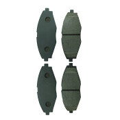 Колодки тормозные дисковые CTR, передние, комплект на ось (4 шт), арт. GK0430