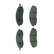 Колодки тормозные дисковые CTR, передние, комплект на ось (4 шт), арт. GK0472