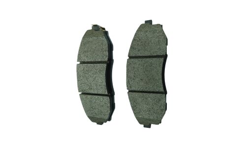 Колодки тормозные дисковые CTR, передние, комплект на ось (4 шт), арт. GK0472