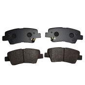 Колодки тормозные дисковые CTR, задние, комплект на ось (4 шт), арт. GK0499