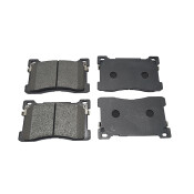 Колодки тормозные дисковые CTR, передние, комплект на ось (4 шт), арт. GK0505