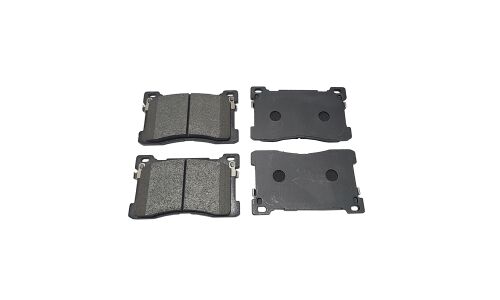 Колодки тормозные дисковые CTR, передние, комплект на ось (4 шт), арт. GK0505