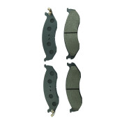 Колодки тормозные дисковые CTR, передние, комплект на ось (4 шт), арт. GK0518