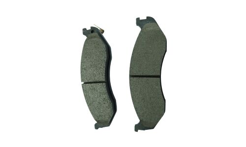 Колодки тормозные дисковые CTR, передние, комплект на ось (4 шт), арт. GK0518