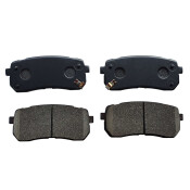 Колодки тормозные дисковые CTR, задние, комплект на ось (4 шт), арт. GK0544