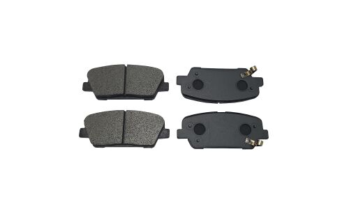 Колодки тормозные дисковые CTR, задние, комплект на ось (4 шт), арт. GK0550