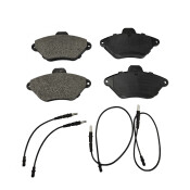 Колодки тормозные дисковые CTR, передние, комплект на ось (4 шт), арт. GK0860