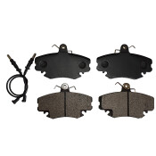 Колодки тормозные дисковые CTR, передние, комплект на ось (4 шт), арт. GK0925